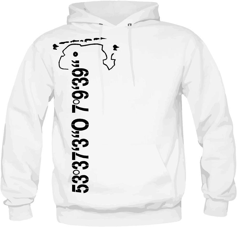 Ostfriesland Koordinaten - Hoodie
